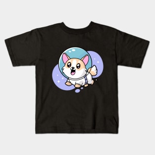 Space Corgi Kids T-Shirt